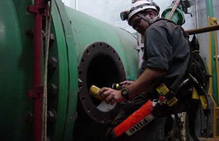 Confined space gas detection