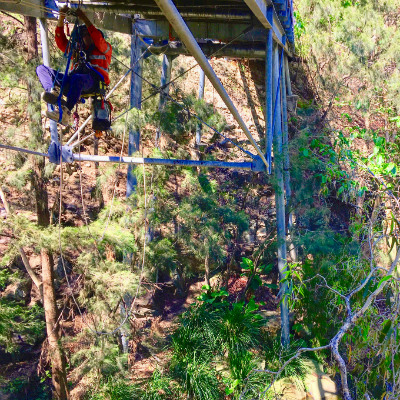 Rope Access Bridge Maintenance