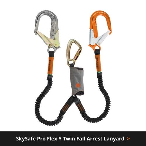 Details about   With Two Hanging Rings Tree Climbing Lanyard 90cm Lightweight Climbing Cable 
