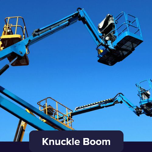 Solar Panel Installations - Knuckle Boom