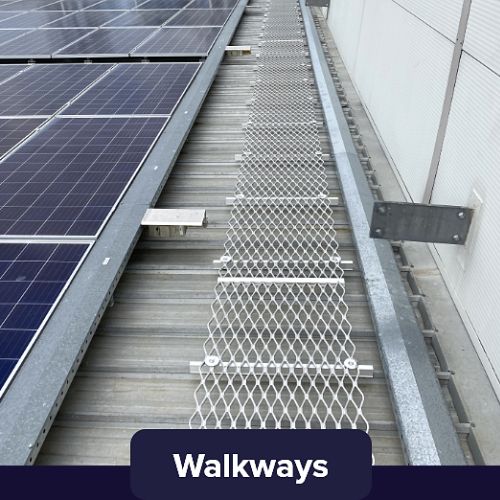 Solar Panel Installations - Walkways